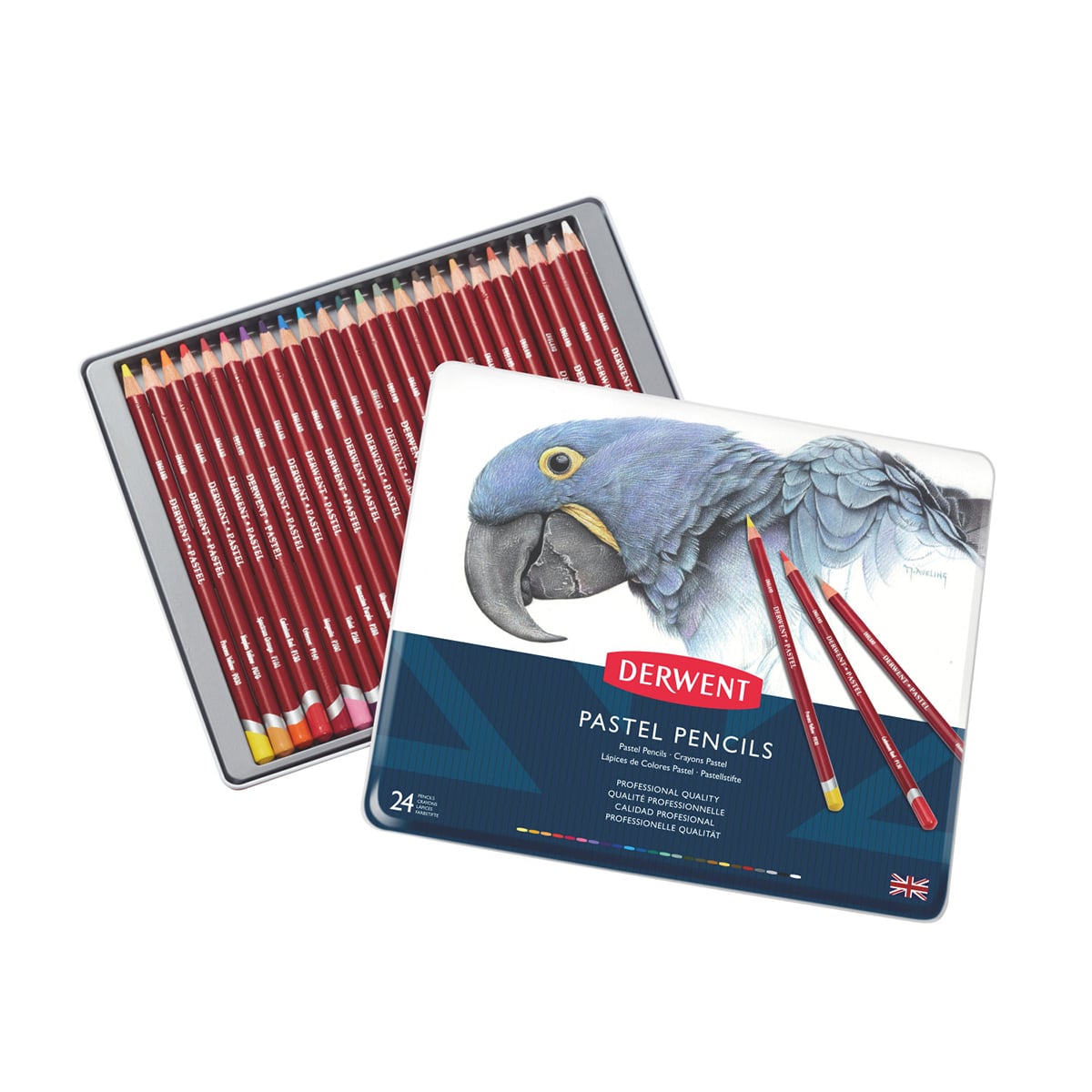 Derwent Pastelpotloden Set 24st.