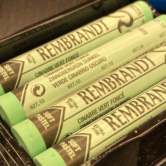 Rembrandt Softpastel 627.10 Verm.groen Dnk.10