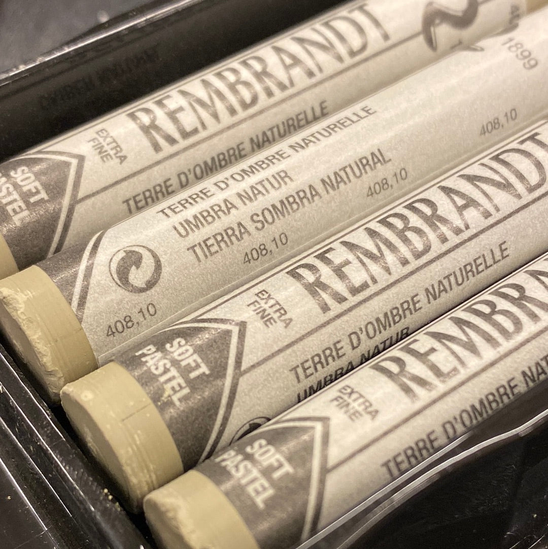 Rembrandt Softpastel 408.10 Omber naturel 10