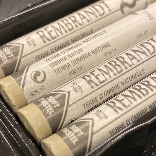 Rembrandt Softpastel 408.10 Omber naturel 10