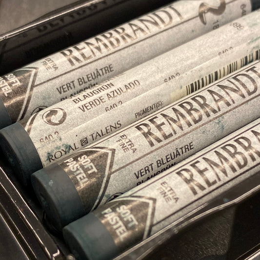 Rembrandt Softpastel 640.2 Blauwgroen 2