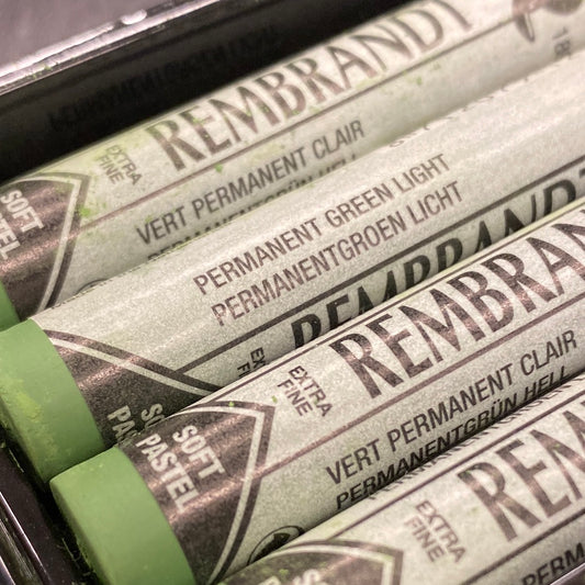 Rembrandt Softpastel 618.3 Permanentgroen lt.3