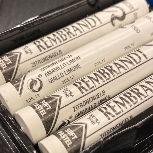 Rembrandt Softpastel 205.12 Citroengeel 12