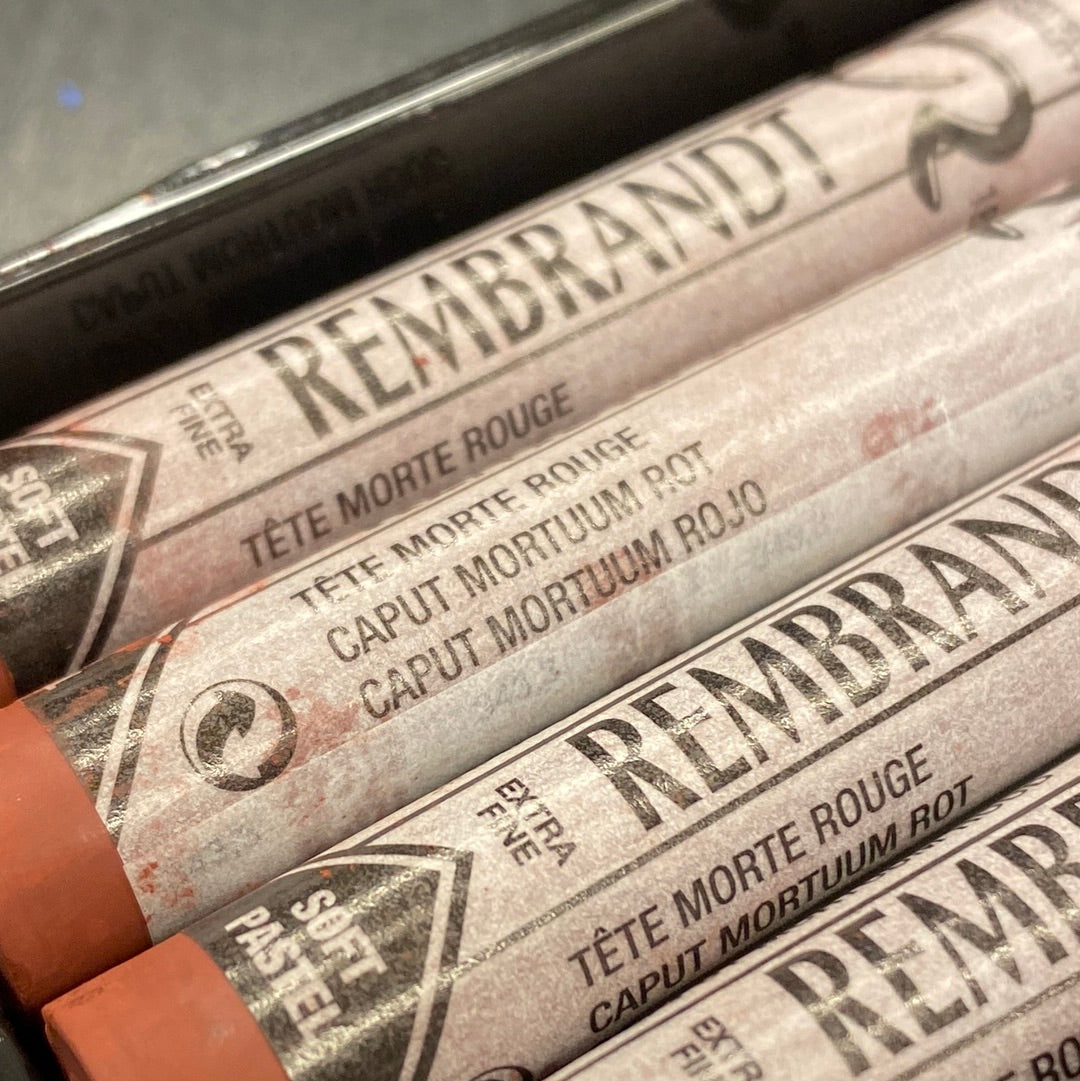 Rembrandt Softpastel 343.3 Caput mortuum rood 3