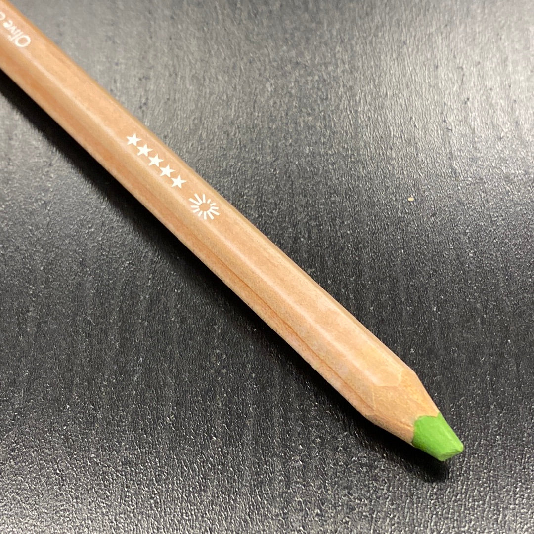 Caran d'Ache Pastelpotlood 245 Light Olive 40%