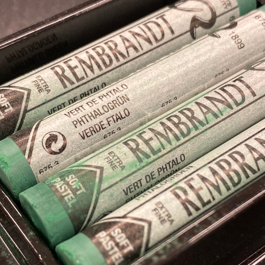 Rembrandt Softpastel 675.3 Phtalogroen 3