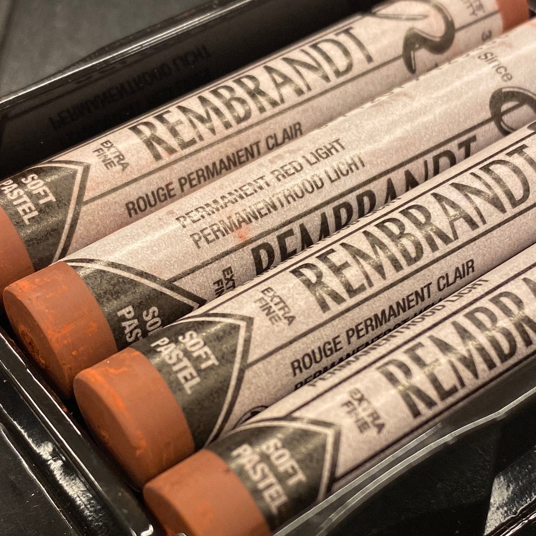 Rembrandt Softpastel 370.3 Permanentrood lt.3