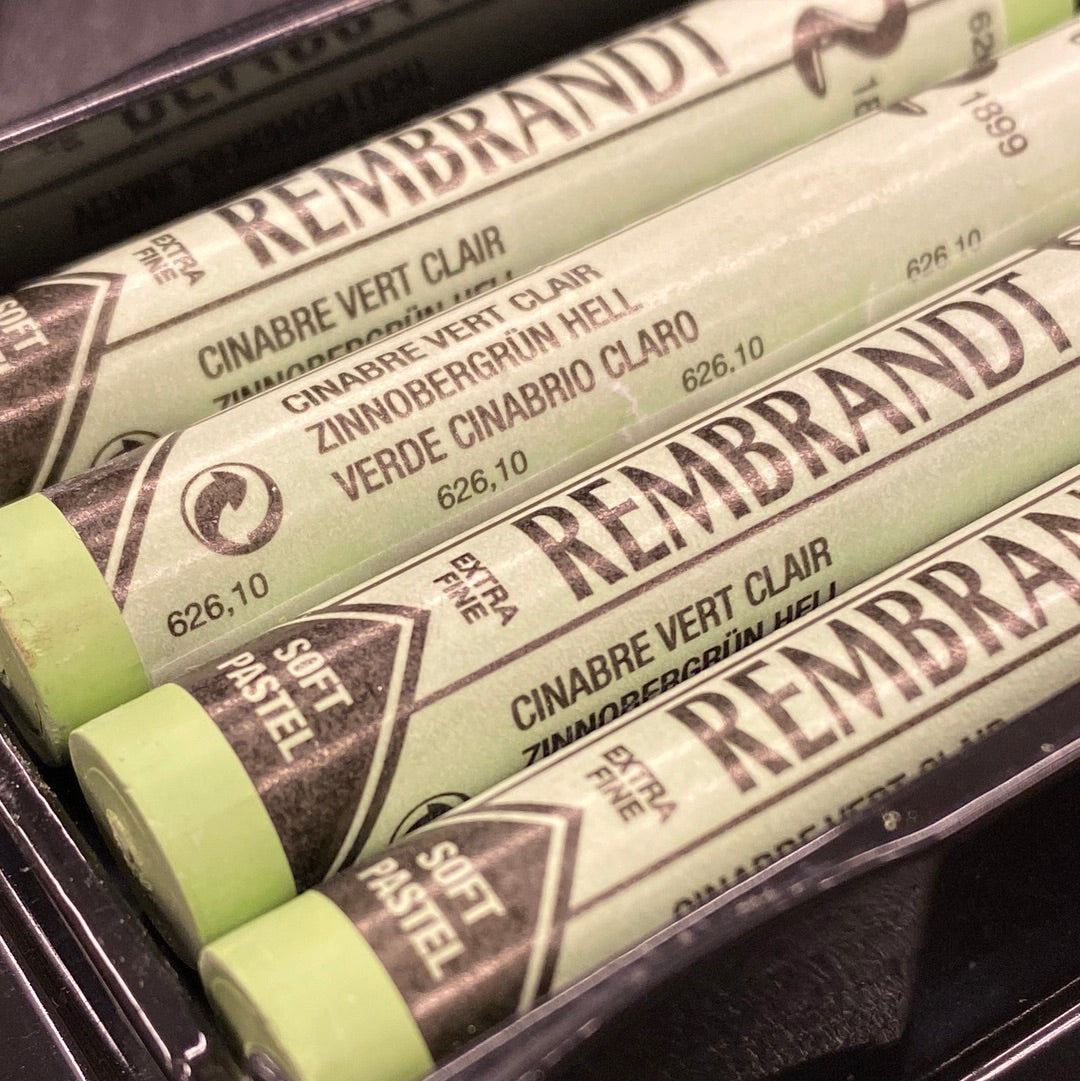 Rembrandt Softpastel 626.10 Verm.groen Lt.10