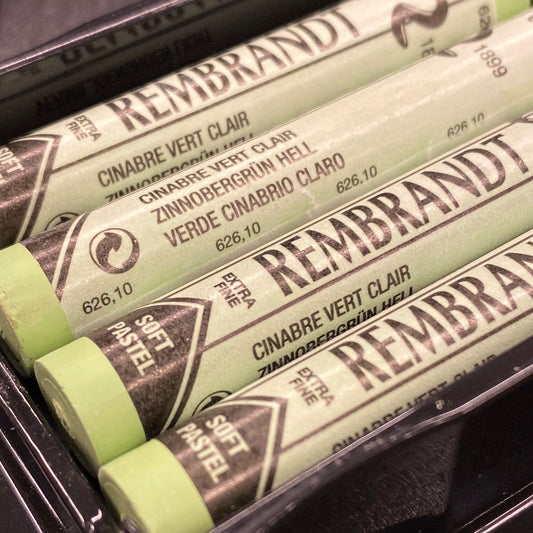 Rembrandt Softpastel 626.10 Verm.groen Lt.10