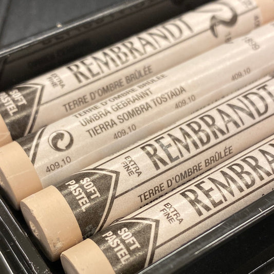 Rembrandt Softpastel 409.10 Omber gebrand 10