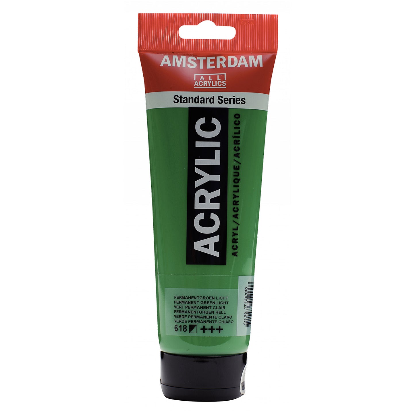 Amsterdam Acrylverf 618 Permanentgroen licht (250ml)