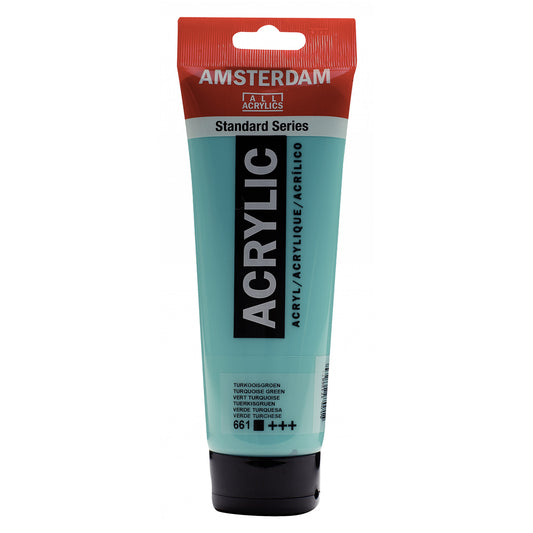 Amsterdam Acrylverf 661 Turkooisgroen (250ml)