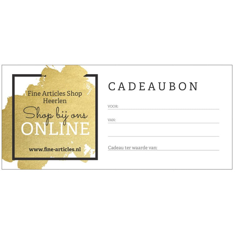 Fine-articles.nl cadeaubon