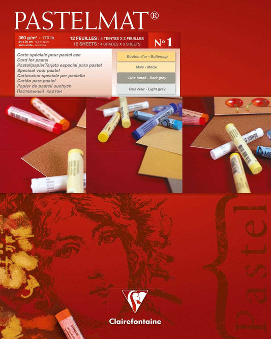 Clairefontaine Pastelmat blok N°1 (30x40cm)
