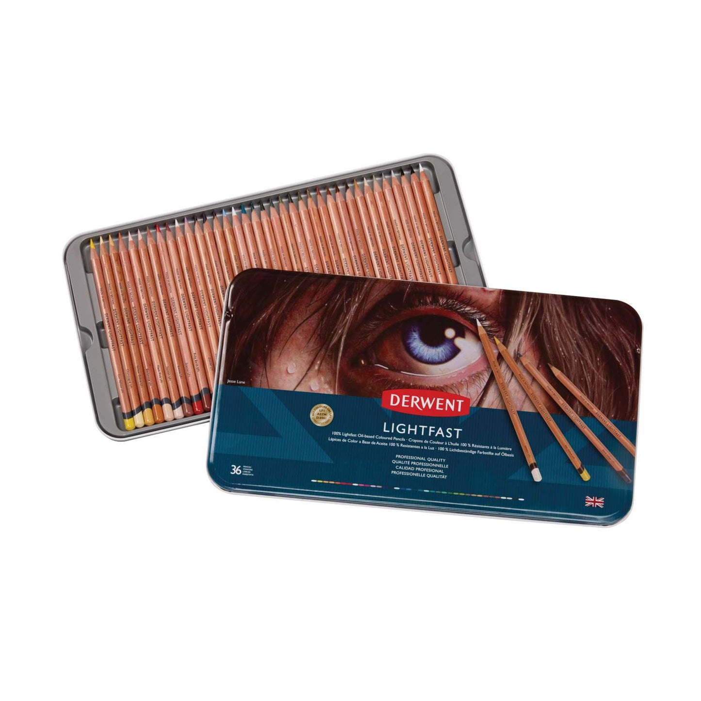 Derwent Lightfast kleurpotloden Set 36st.