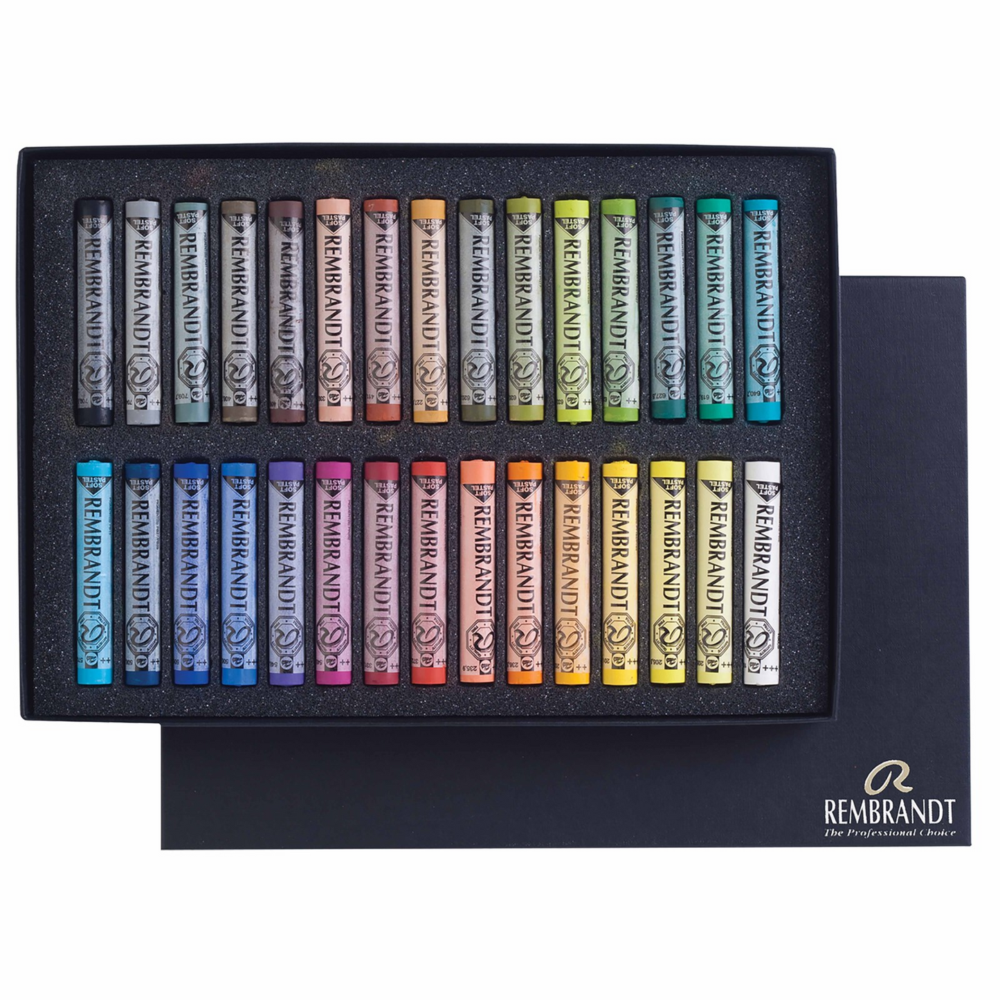 Rembrandt Softpastels (krijt) algemene selectie Basisset (30-delig)