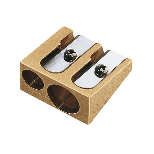 Puntenslijper Möbius & Ruppert messing dubbel kegelvorm