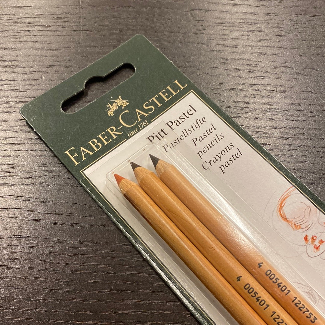 Faber-Castell Pitt Pastelpotloden Set 3st.