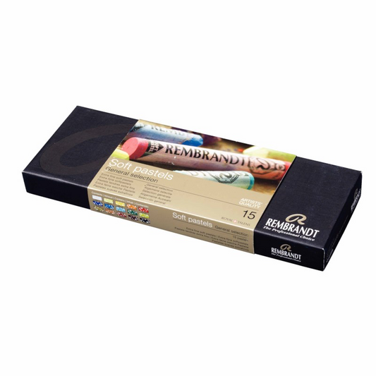 Rembrandt Softpastels (krijt) algemene selectie Starter set (15-delig)