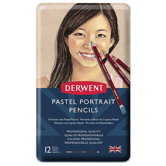 Derwent Pastelpotloden Portret Set 12st.