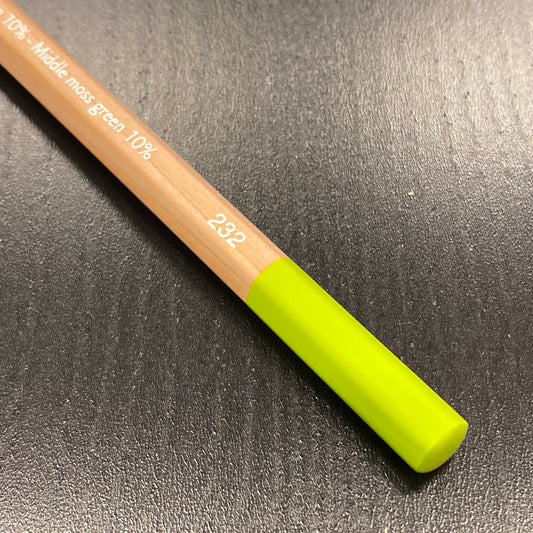 Caran d'Ache Pastelpotlood 232 Middle Moss Green 10%