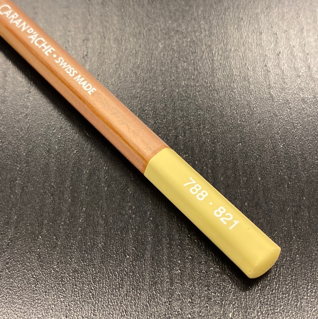 Caran d'Ache Pastelpotlood 821 Naples Ochre