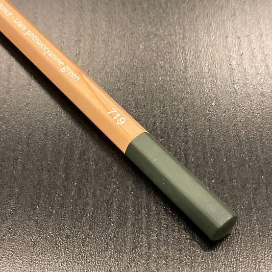 Caran d'Ache Pastelpotlood 719 Dark Phthalocyanine Green