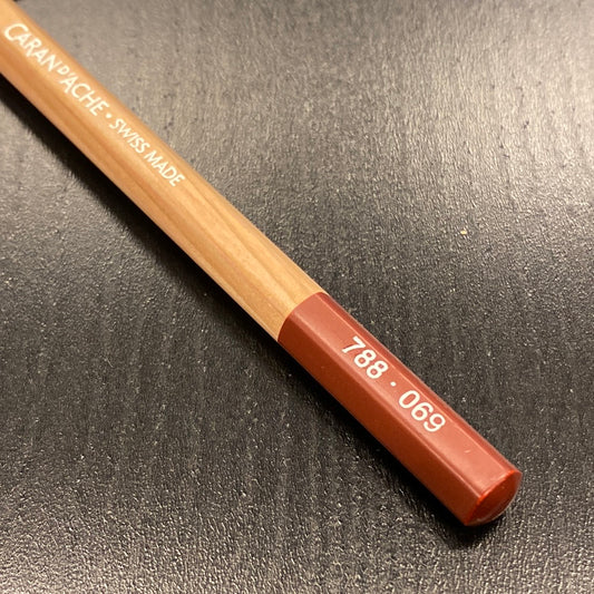Caran d'Ache Pastelpotlood 069 Burnt Sienna