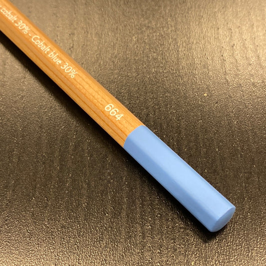 Caran d'Ache Pastelpotlood 664 Cobalt Blue 30%