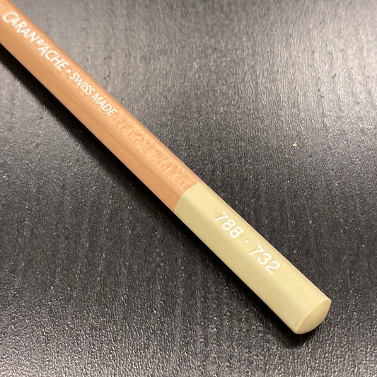 Caran d'Ache Pastelpotlood 732 Brown Olive 10%