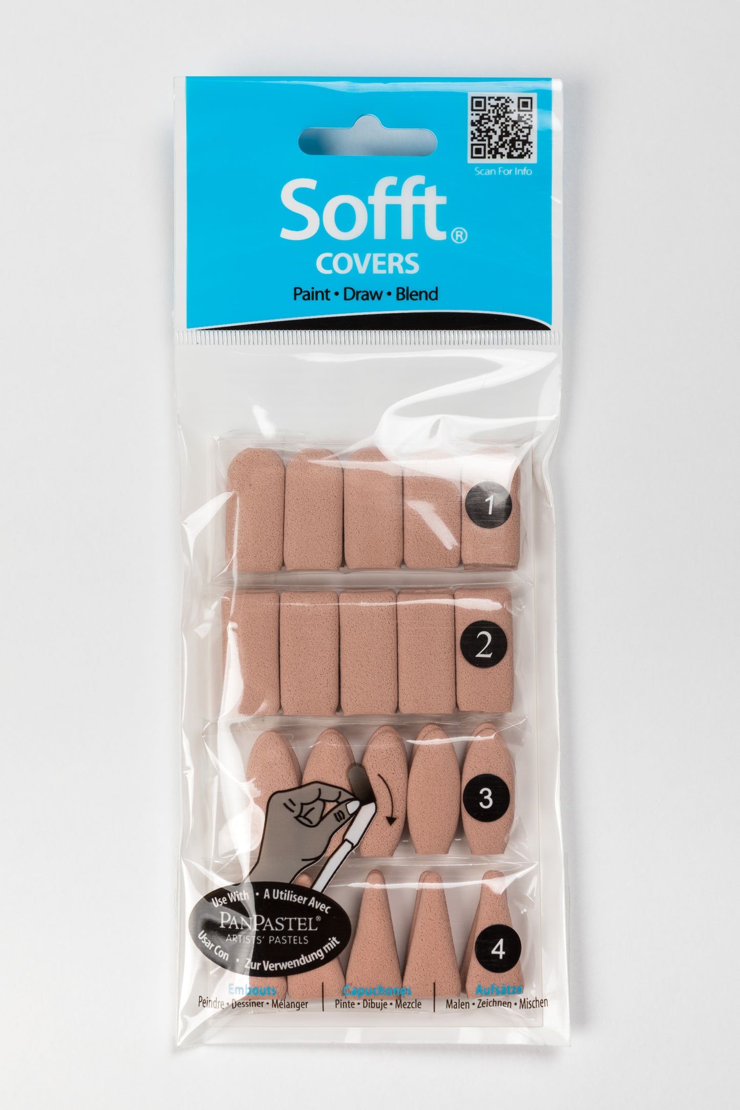 PanPastel® Sofft® Sponge Bars - Mixed