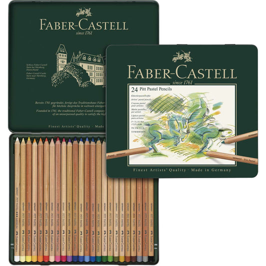 Faber-Castell Pitt Pastelpotloden Set 24st.