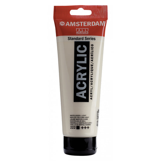 Amsterdam Acrylverf 222 Napelsgeel licht (250ml)