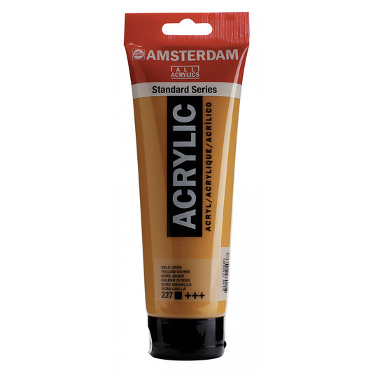 Amsterdam Acrylverf 227 Gele oker (250ml)