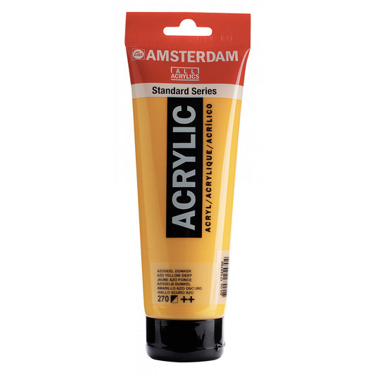 Amsterdam Acrylverf 270 Azogeel donker (250ml)