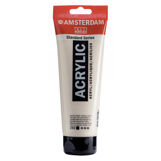 Amsterdam Acrylverf 292 Napelsgeel rood licht (250ml)