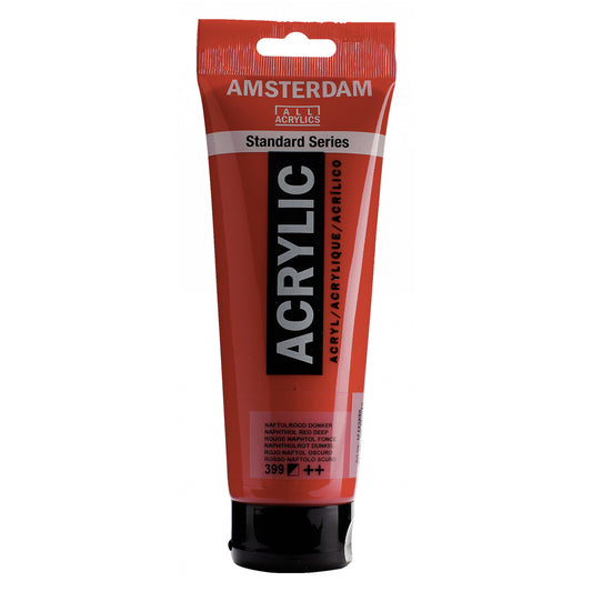 Amsterdam Acrylverf 399 Naftol rood donker (250ml)