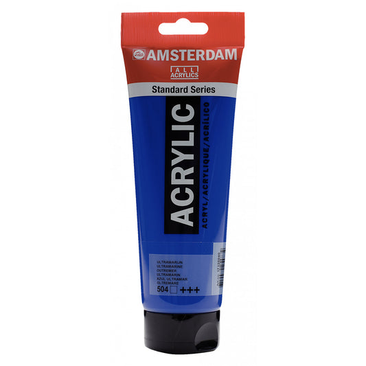 Amsterdam Acrylverf 504 Ultramarijn (250ml)