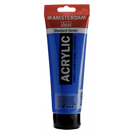 Amsterdam Acrylverf 512 Kobalt blauw (Ultramarijn) (250ml)