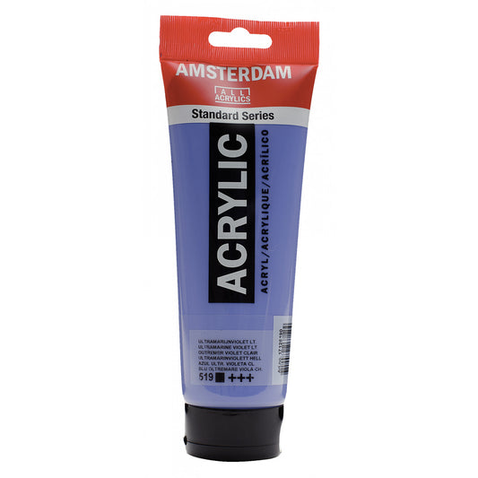 Amsterdam Acrylverf 519 Ultramarijn violet licht (250ml)
