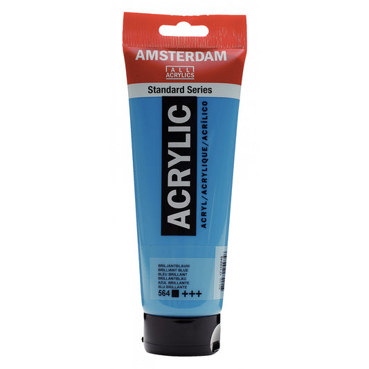 Amsterdam Acrylverf 564 Briljantblauw (250ml)