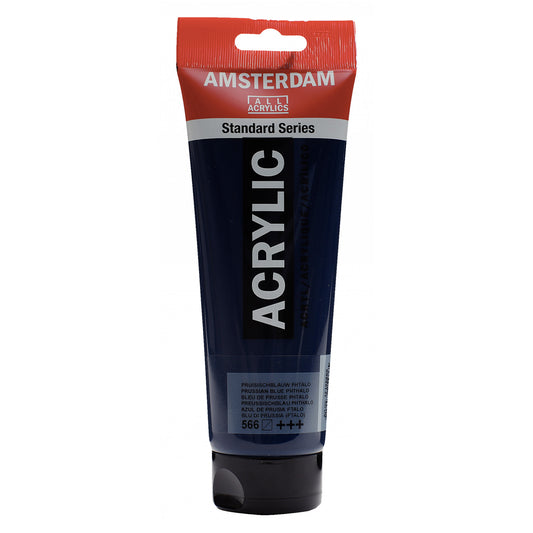 Amsterdam Acrylverf 566 Pruisischblauw (250ml)