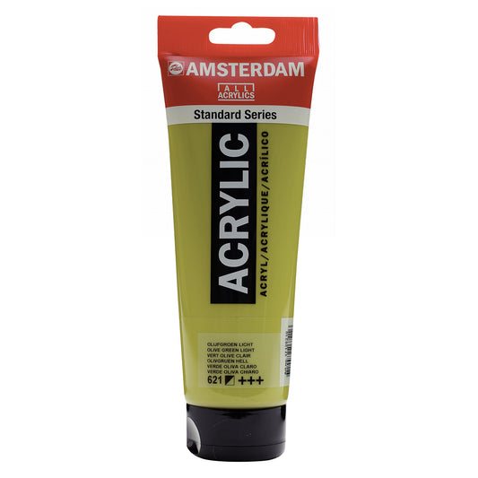 Amsterdam Acrylverf 621 Olijfgroen licht (250ml)