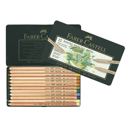 Faber-Castell Pitt Pastelpotloden Set 12st.