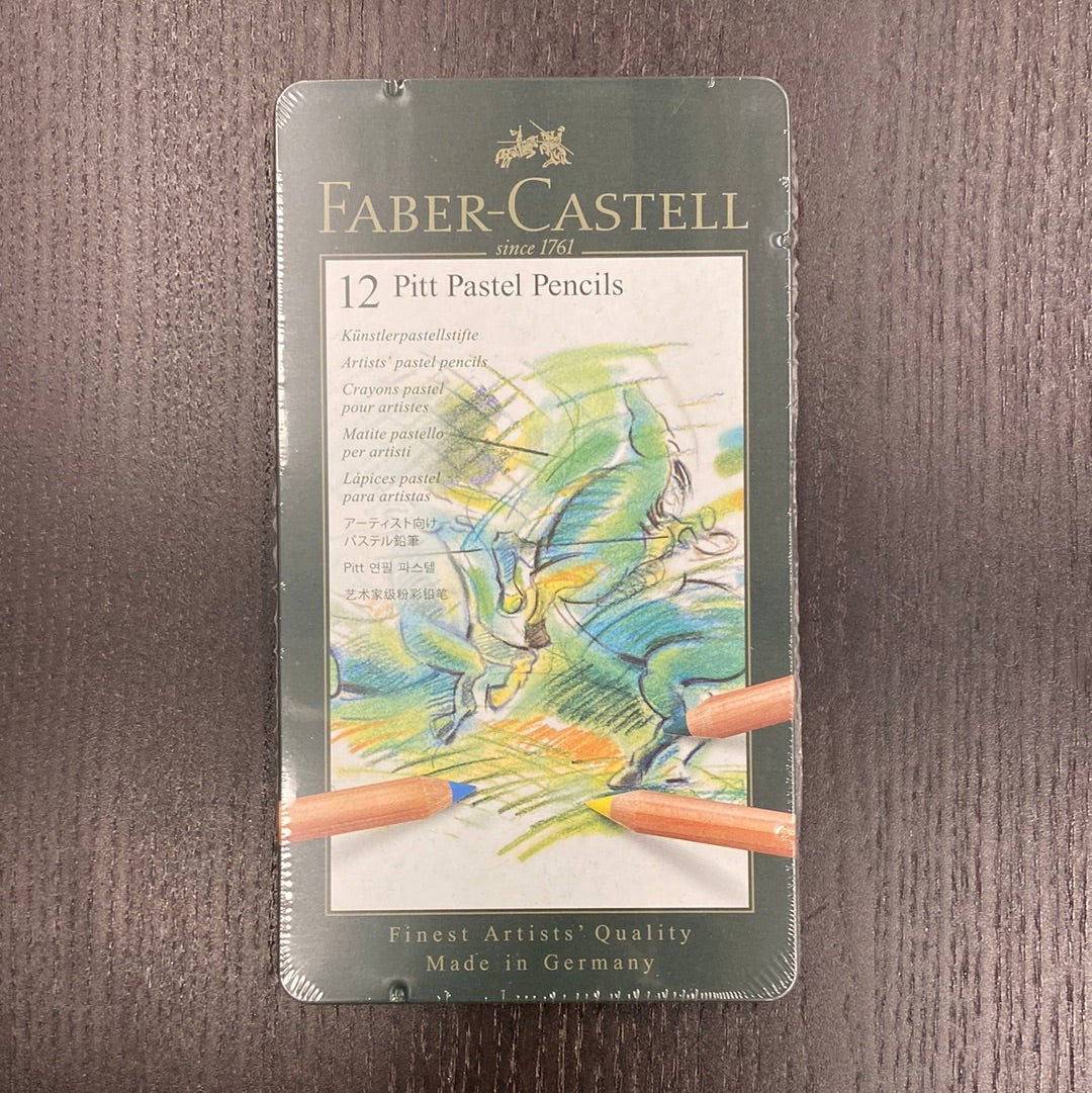 Faber-Castell Pitt Pastelpotloden Set 12st.