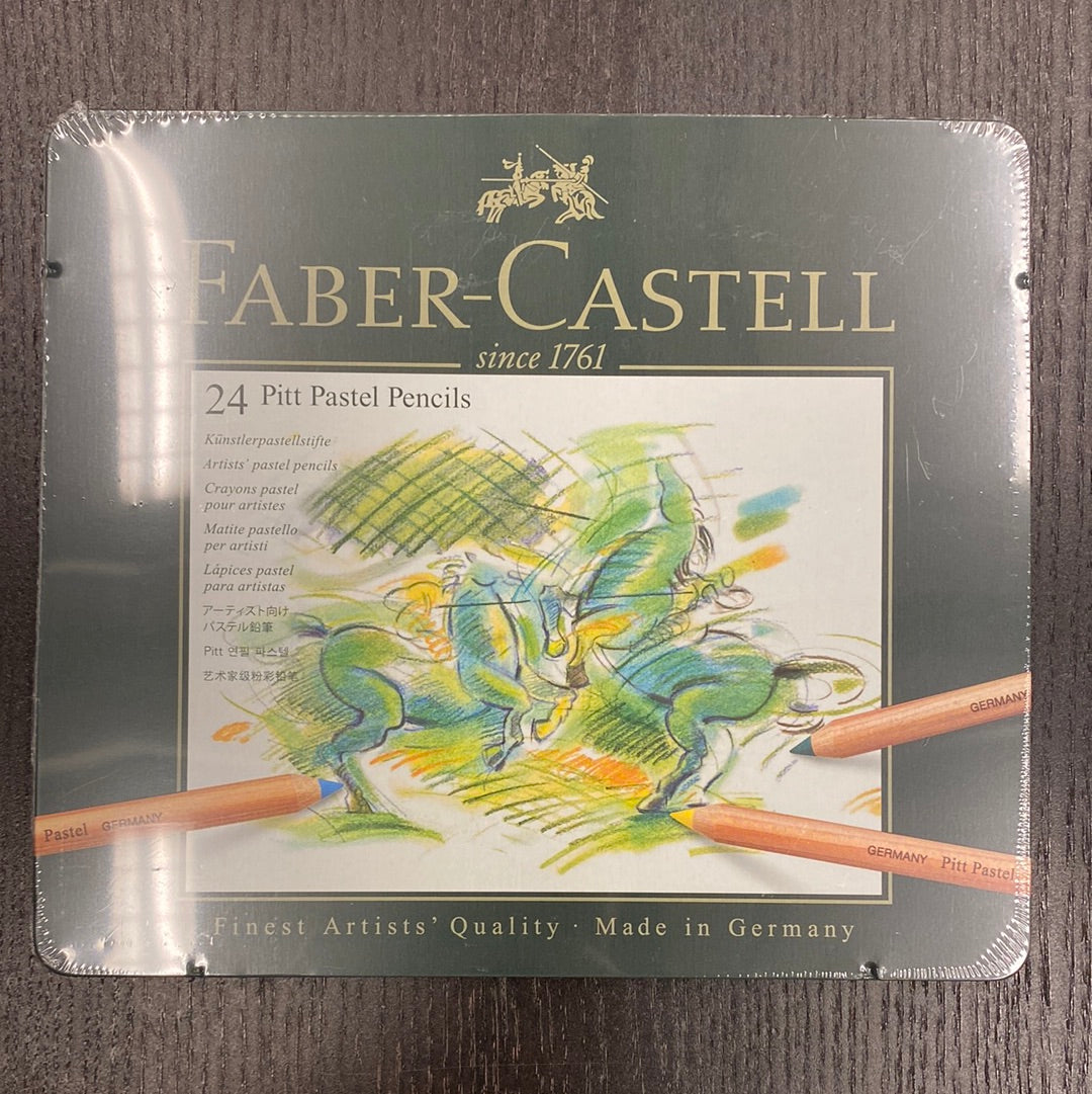 Faber-Castell Pitt Pastelpotloden Set 24st.