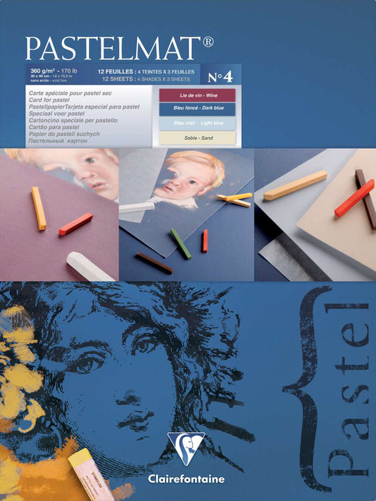 Clairefontaine Pastelmat blok N°4 (30x40cm)